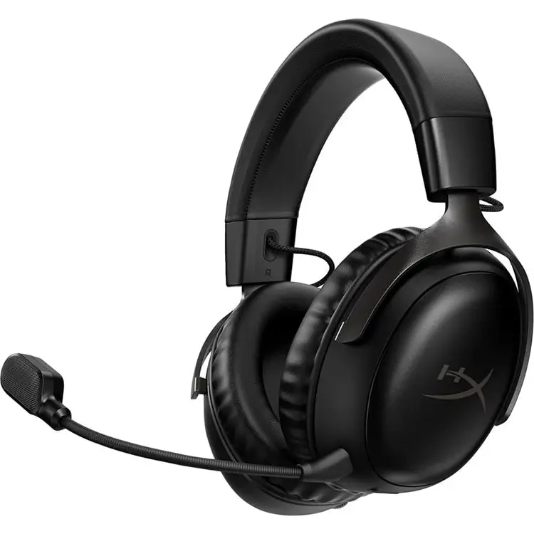 Billede af HyperX Cloud III Wireless med hvid baggrund